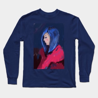 Portrait  of a stranger Long Sleeve T-Shirt